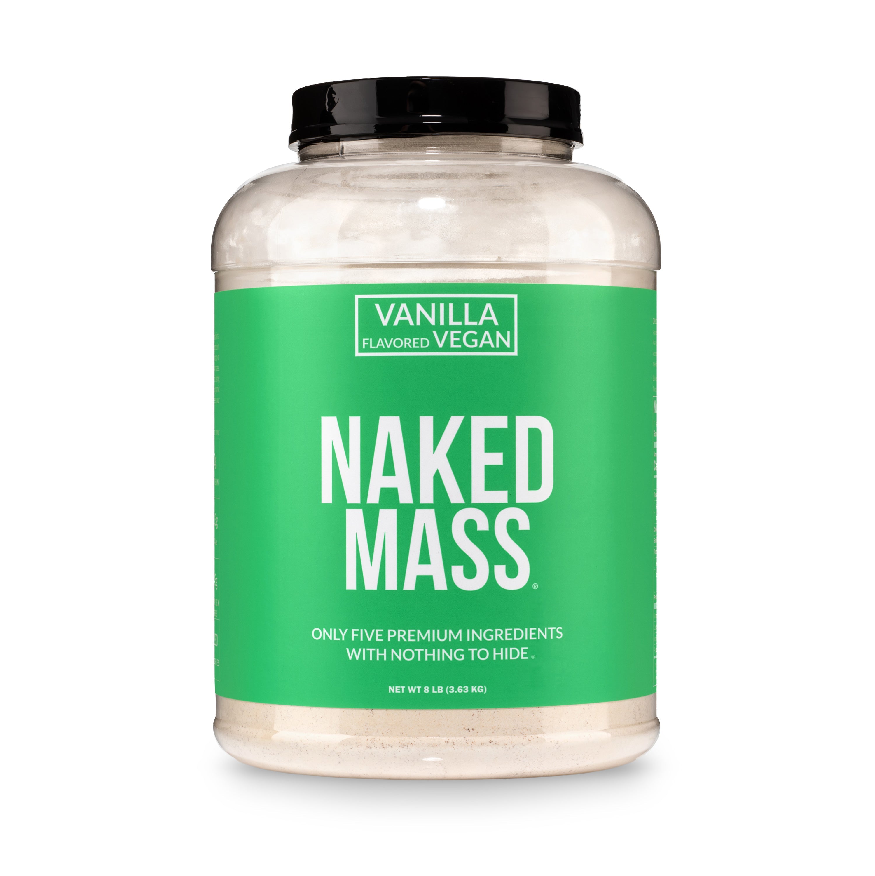 Vanilla Vegan Mass Gainer Supplement - Vanilla (Vegan)
