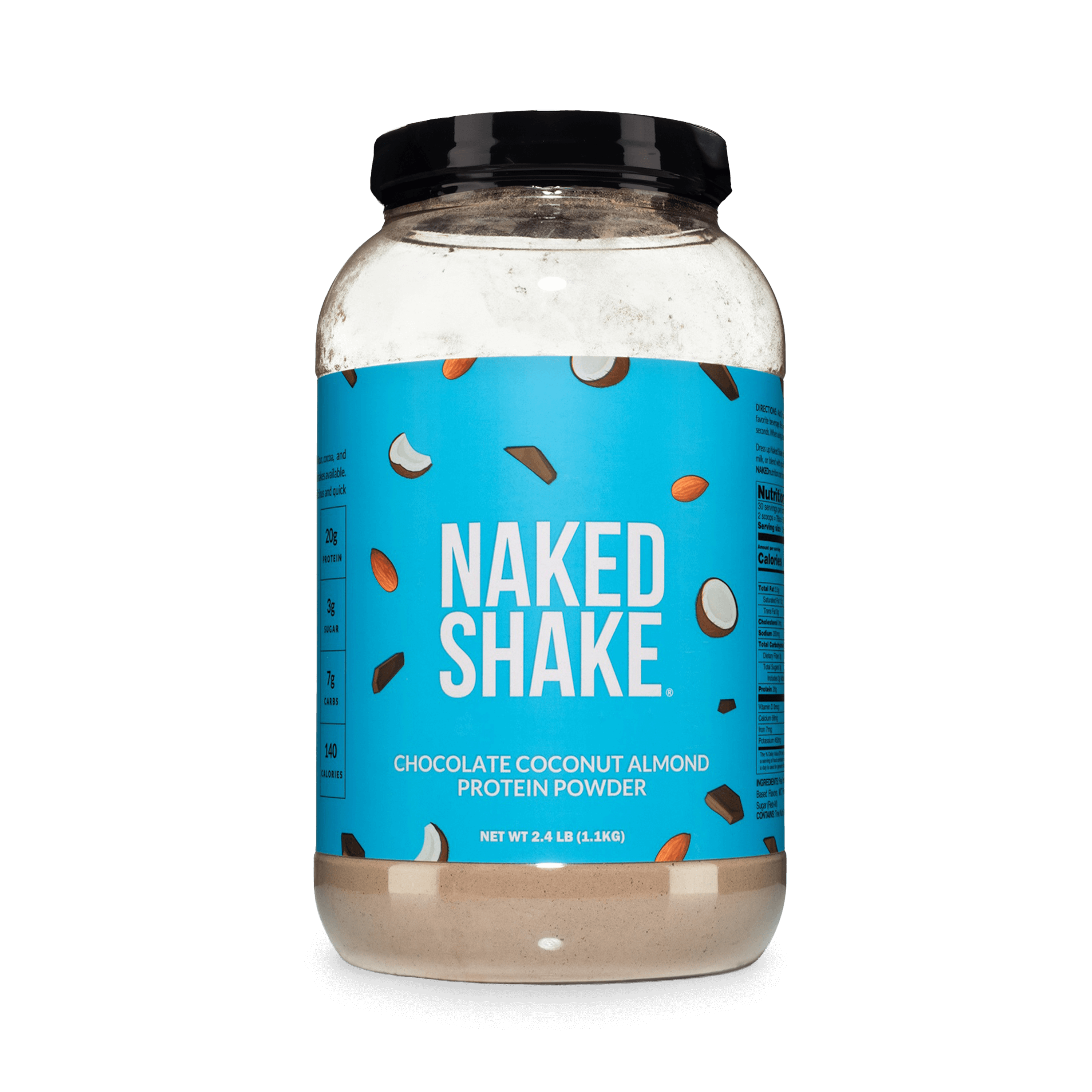 Chocolate Coconut Almond Protein Shake - Chocolate Coconut Almond