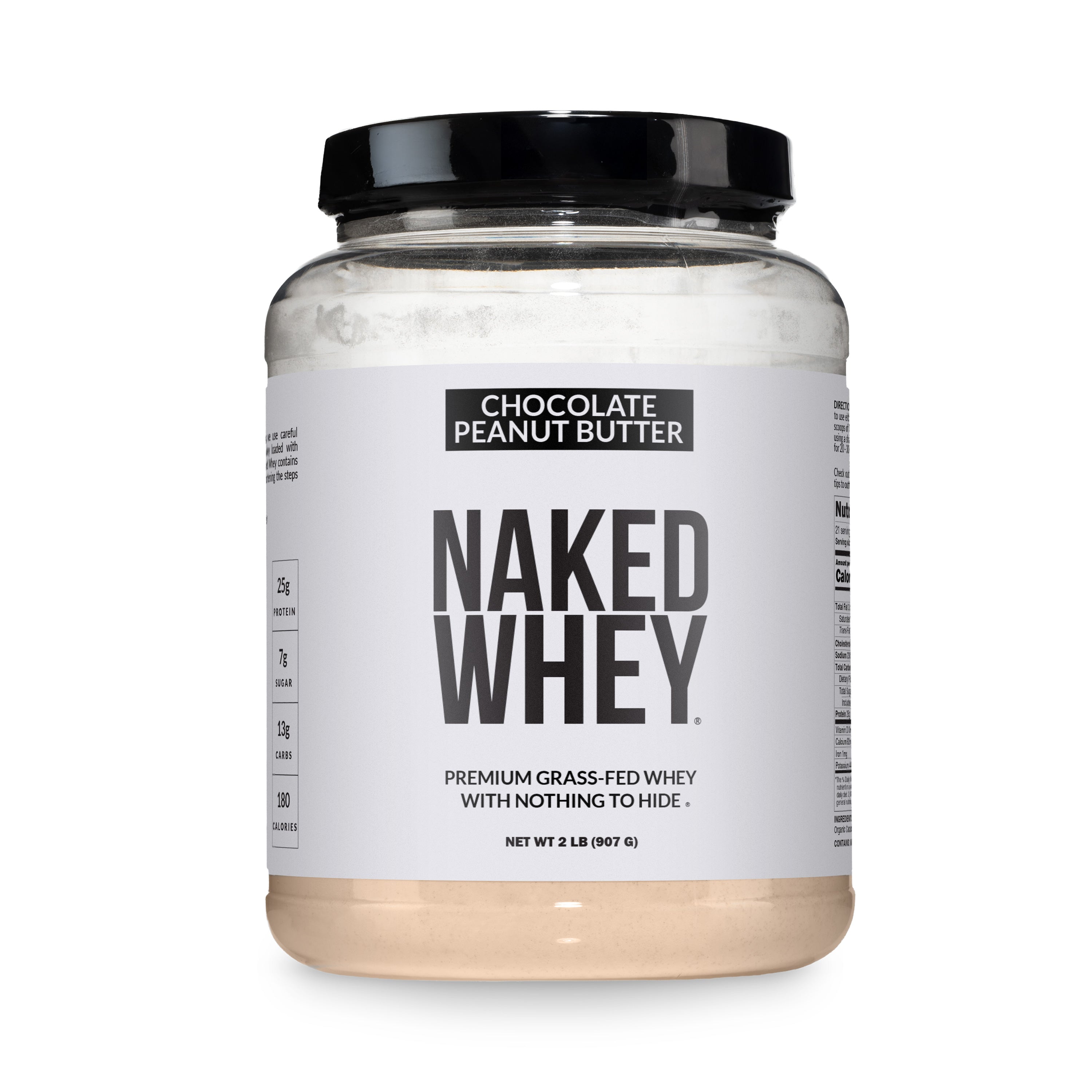 Chocolate Peanut Butter Whey Protein Powder 2LB - Chocolate PB