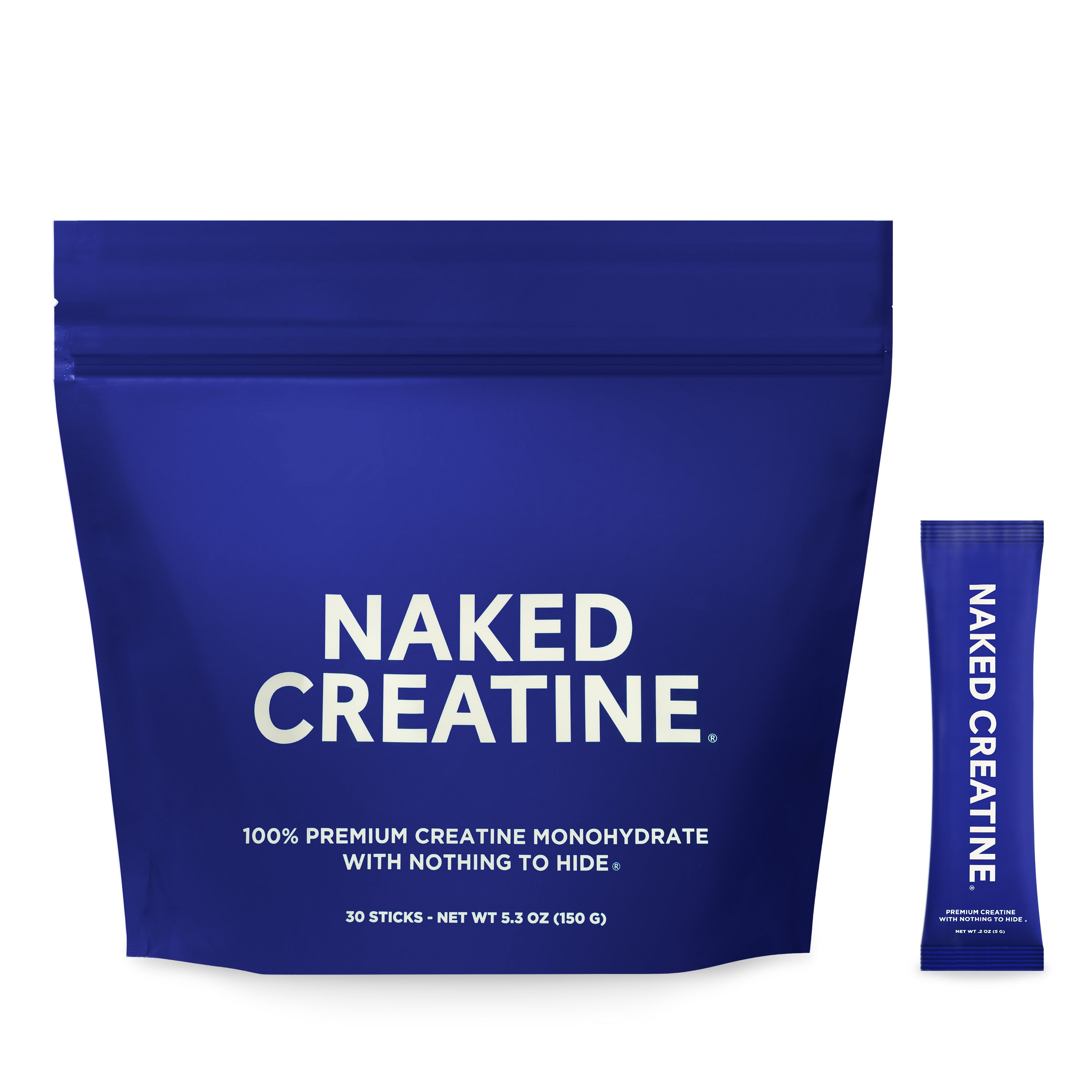 Creatine Travel Packets - Unflavored Sticks
