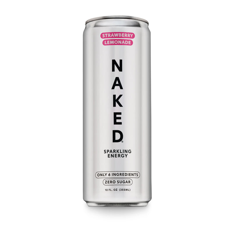 Strawberry Lemonade Naked Sparkling Energy - Strawberry Lemonade