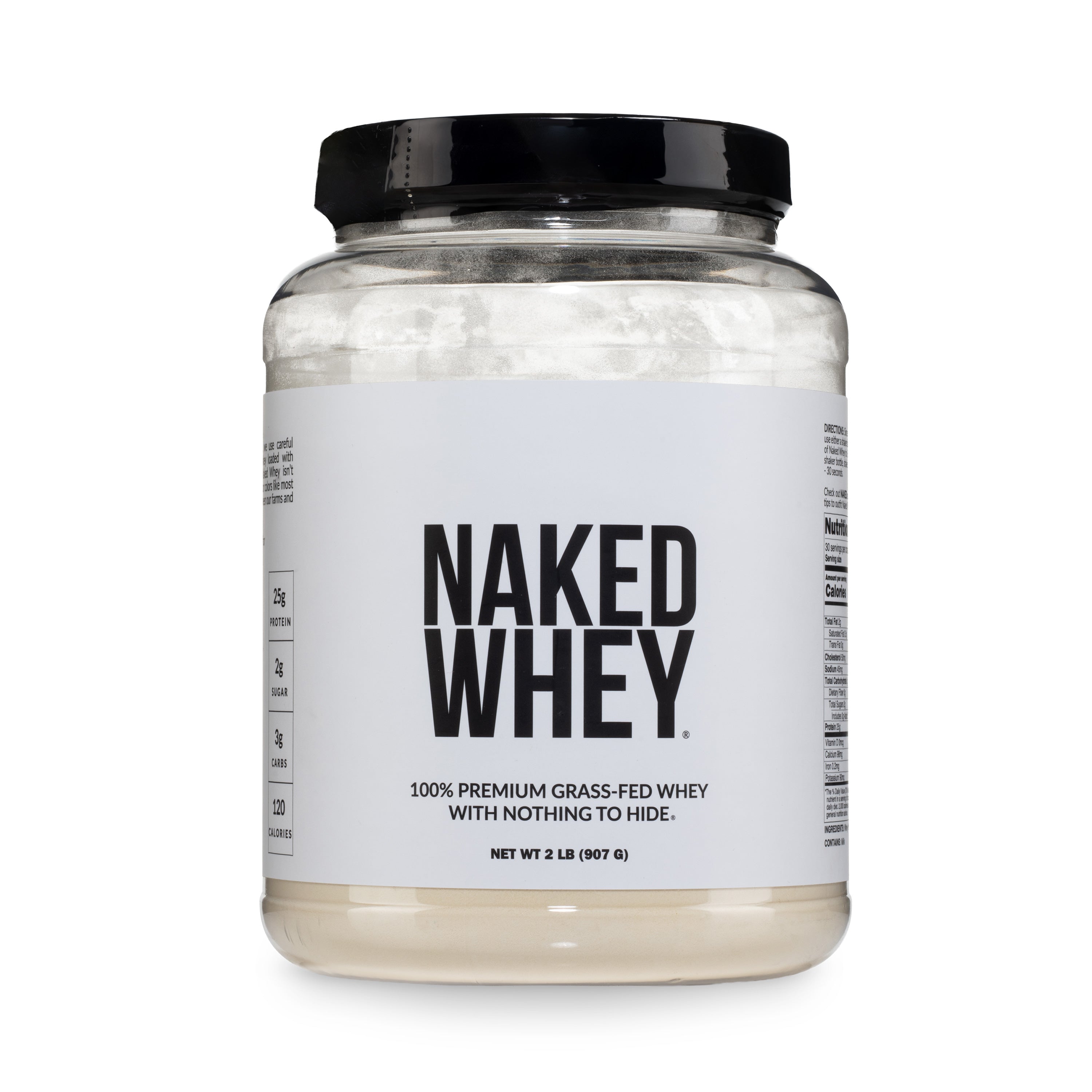 Grass Fed Whey Protein Powder - Unflavored